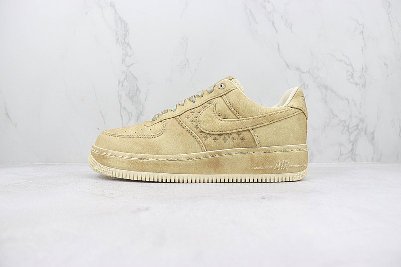 Nike Air Force 1 Low Premium "NAI-KE/Beige" фото № 2