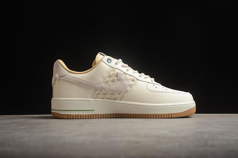 Nike Air Force 1 "Woven Honey" фото № 5