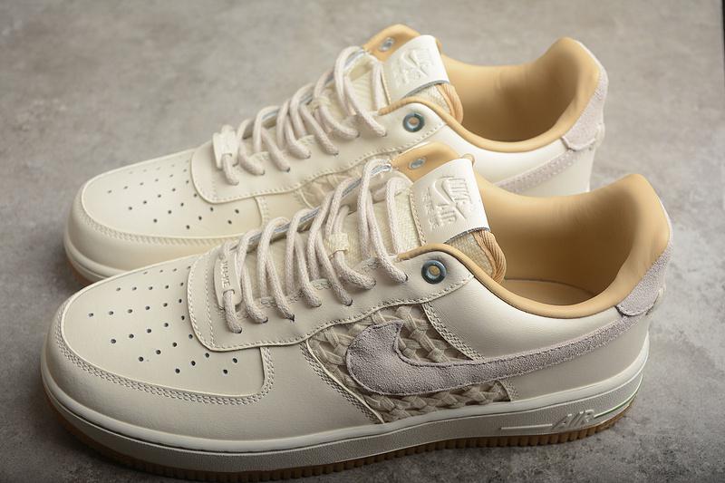 Nike Air Force 1 "Woven Honey" фото № 2