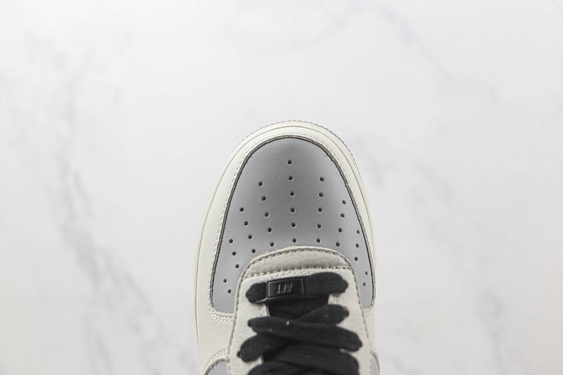 Nike Air Force 1 07 Low "Grey/Black" фото № 4