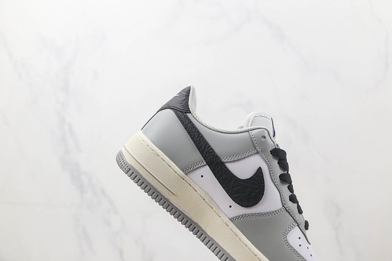 Nike Air Force 1 Low 07 "Black/Grey" фото № 3