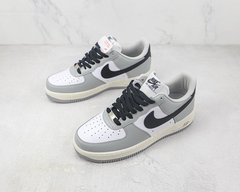 Nike Air Force 1 Low 07 "Black/Grey" фото № 5