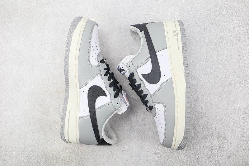 Nike Air Force 1 Low 07 "Black/Grey" фото № 6