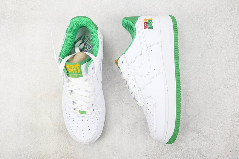 Nike Air Force 1 Low 07 "White/Green" фото № 7