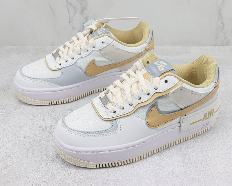 Nike Air Force 1 Low "Shadow/White/Tan" фото № 5