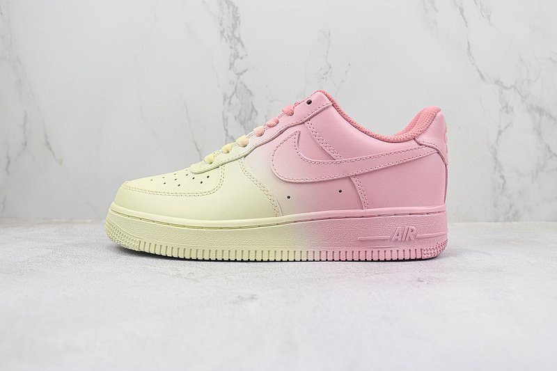 Nike Air Force 1 Low "Pink/Yellow/Ice Cream" фото № 2