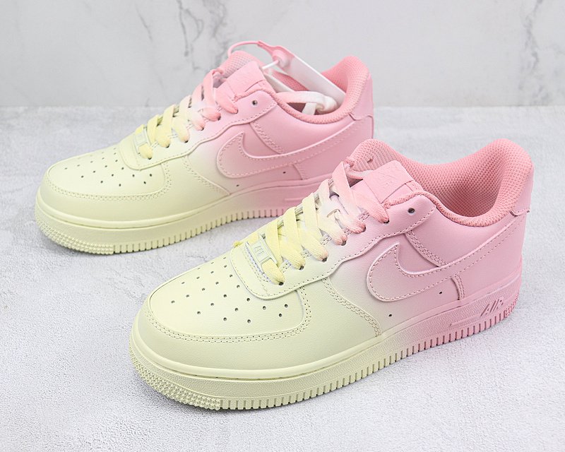 Nike Air Force 1 Low "Pink/Yellow/Ice Cream" фото № 5