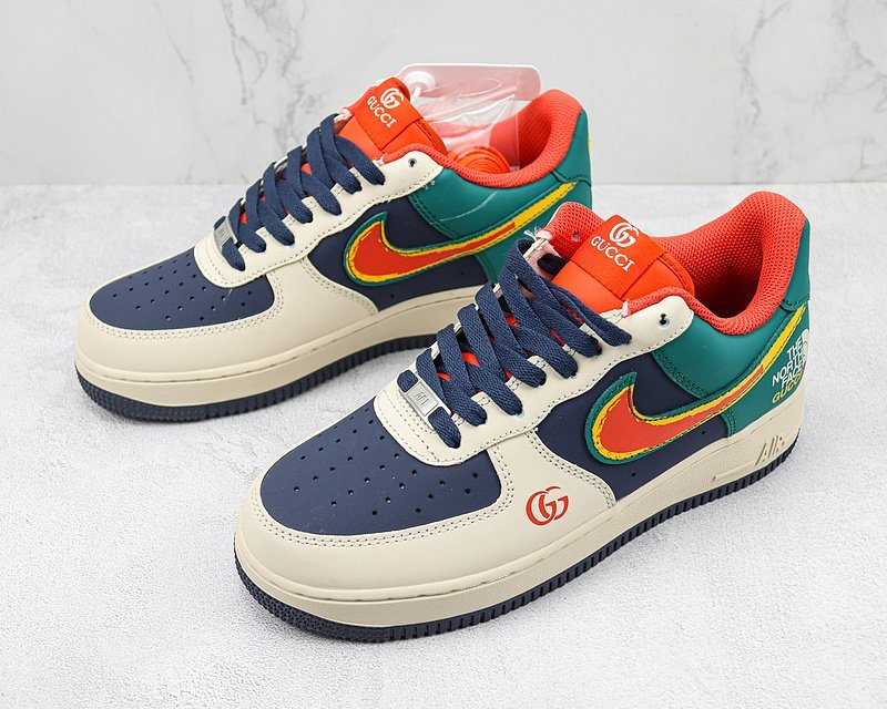 GUCCI x Nike Air Force 1 Low "Flame of Passion" фото № 5