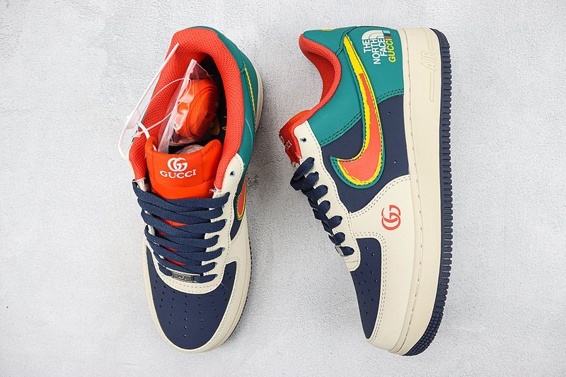 GUCCI x Nike Air Force 1 Low "Flame of Passion" фото № 6