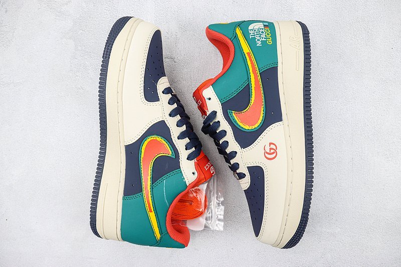 GUCCI x Nike Air Force 1 Low "Flame of Passion" фото № 7
