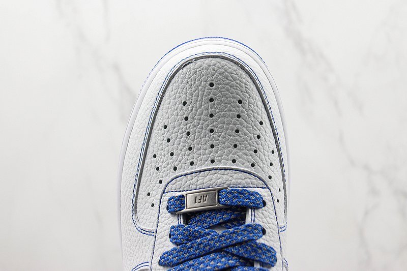Nike Air Force 1 Low "White/Sapphire Blue" фото № 4