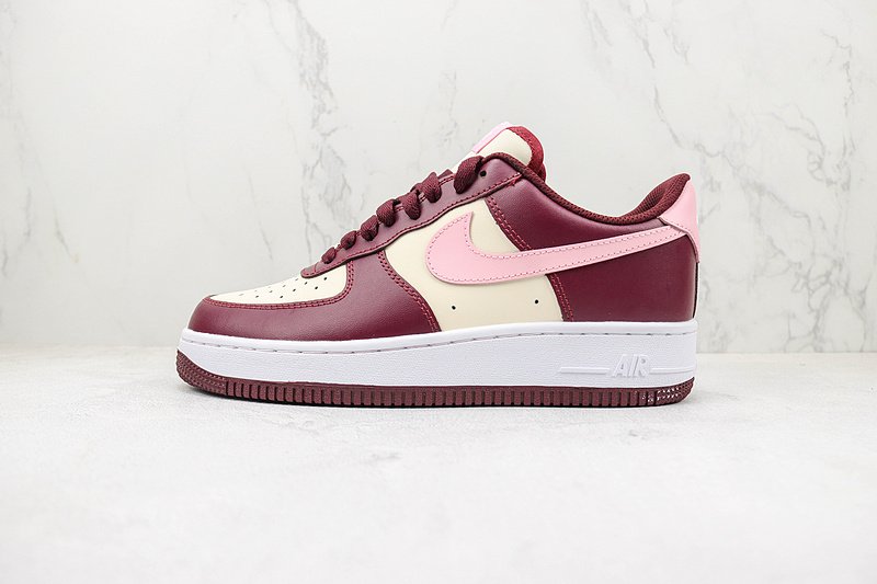 Nike Air Force 1 Low "Valentine's Day 2023/Burugundy/Cream/White/Pink" фото № 2