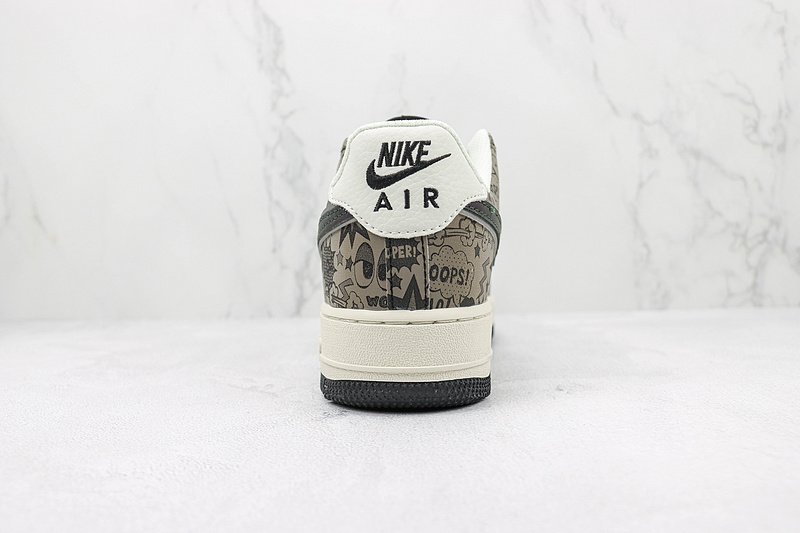 Nike Air Force 1 Low "Hacker Browm/Beige/White/Black" фото № 9
