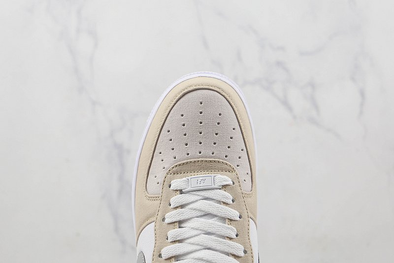 Nike Air Force 1 Low "Grey/White/Blue/Beige" фото № 4