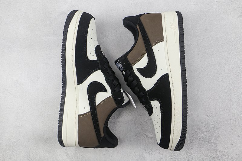 Nike Air Force 1 Low "Mocha/Black/White" фото № 7