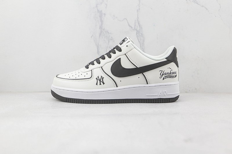 MLB x Nike Air Force 1 Low "White/Black Swoosh" фото № 2