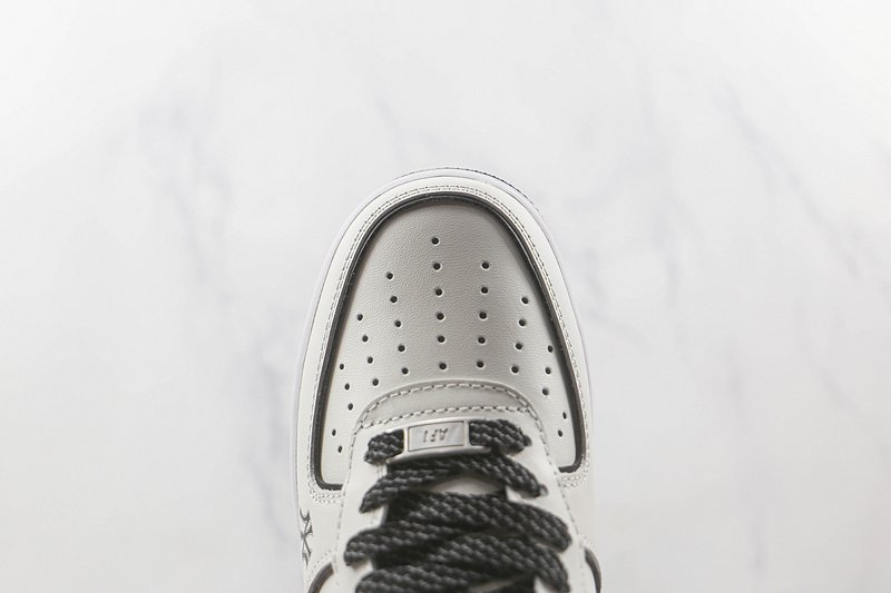 MLB x Nike Air Force 1 Low "White/Black Swoosh" фото № 4