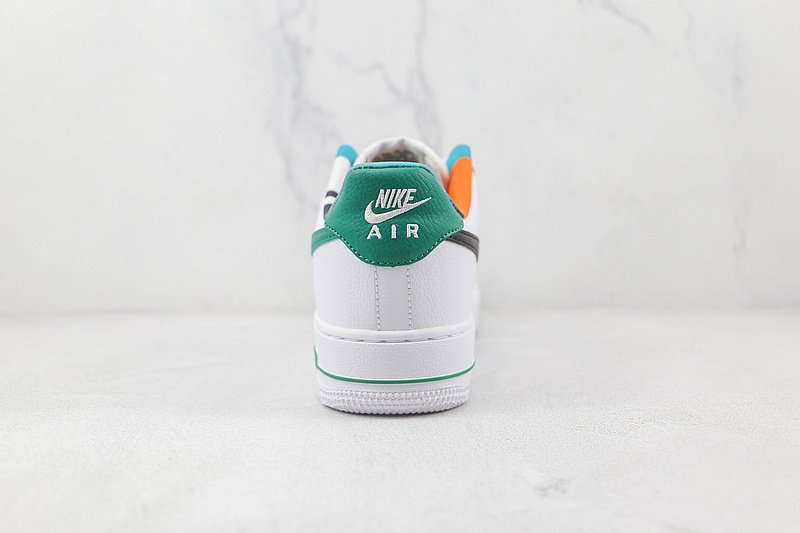 Nike Air Force 1 Low "White/Blue/Malachite" фото № 8