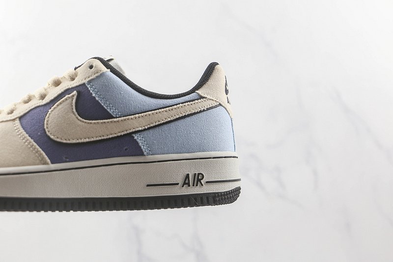 Nike Air Force 1 Low "Navy Blue/Purple/Black" фото № 3