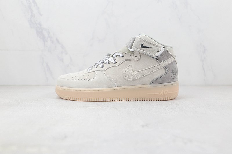 Reigning Champ x Nike Air Force 1 Mid "Grey" фото № 2