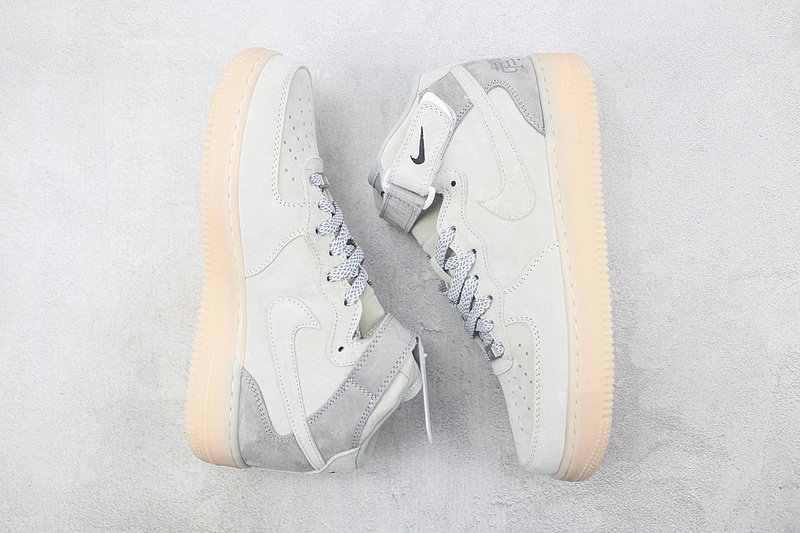Reigning Champ x Nike Air Force 1 Mid "Grey" фото № 6