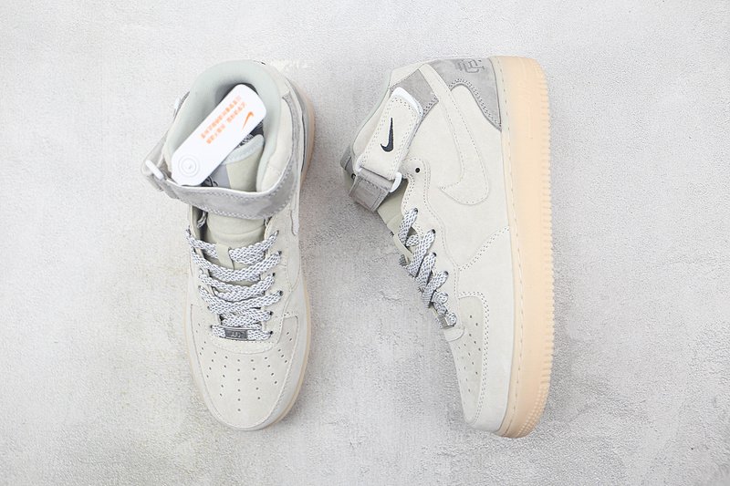 Reigning Champ x Nike Air Force 1 Mid "Grey" фото № 7