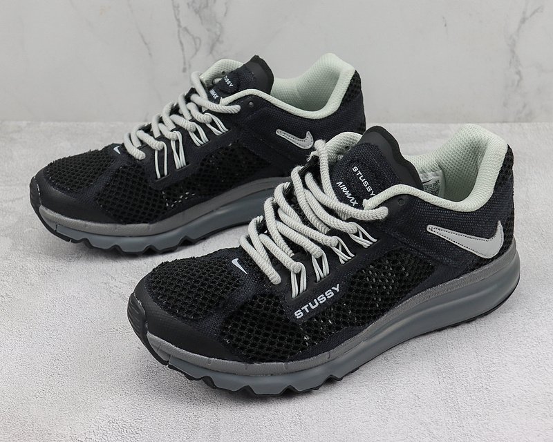Stussy x Nike Air Max 2013 "Black/Grey" фото № 5