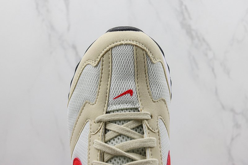 Nike Air Max Dawn "Light Bone/University Red" фото № 3