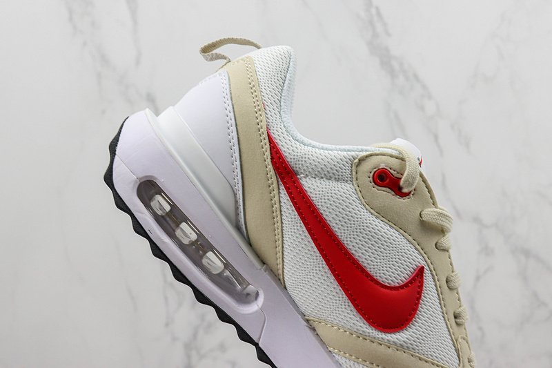 Nike Air Max Dawn "Light Bone/University Red" фото № 4