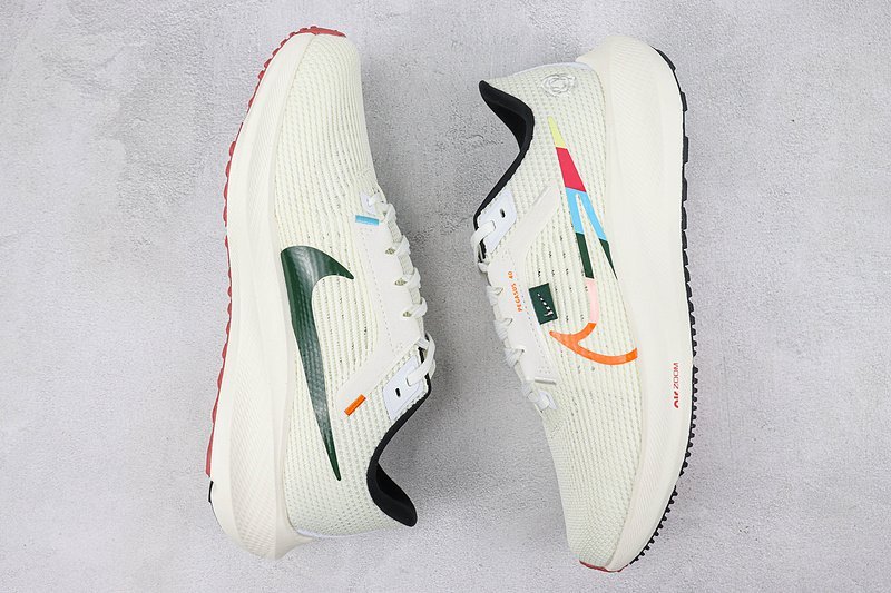 Nike Air Zoom Pegasus 40 "Multi-Color Swoosh/White" фото № 7
