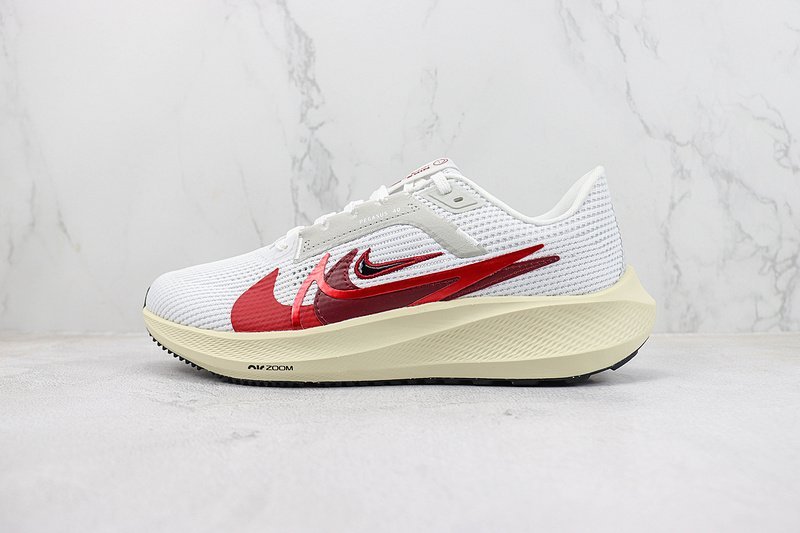 Nike Air Zoom Pegasus 40 "White/Red" фото № 2