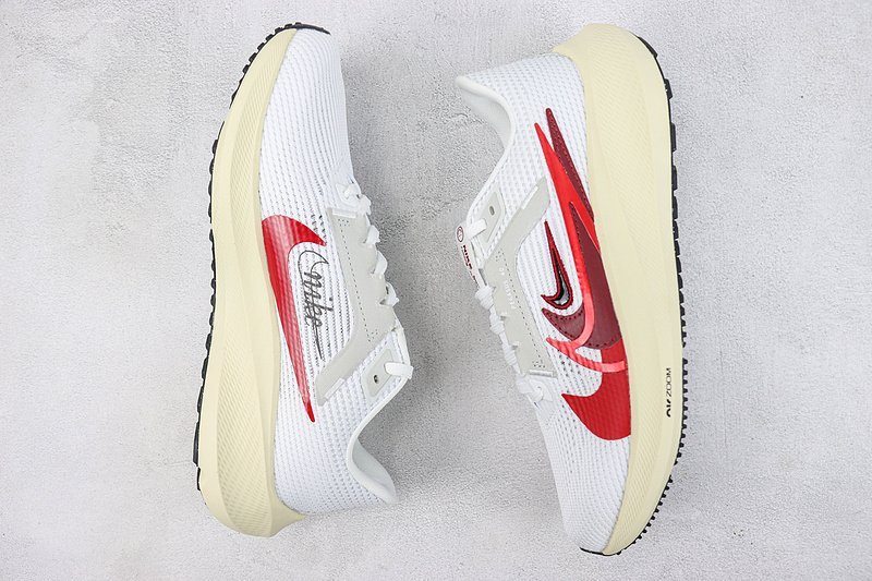 Nike Air Zoom Pegasus 40 "White/Red" фото № 7