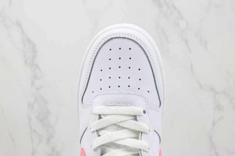 Nike Court Borough Low 2 "White/Coral Chalk" фото № 4
