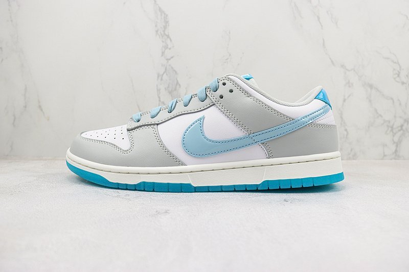 Nike Dunk Low 520 "White/Grey/Blue" фото № 2