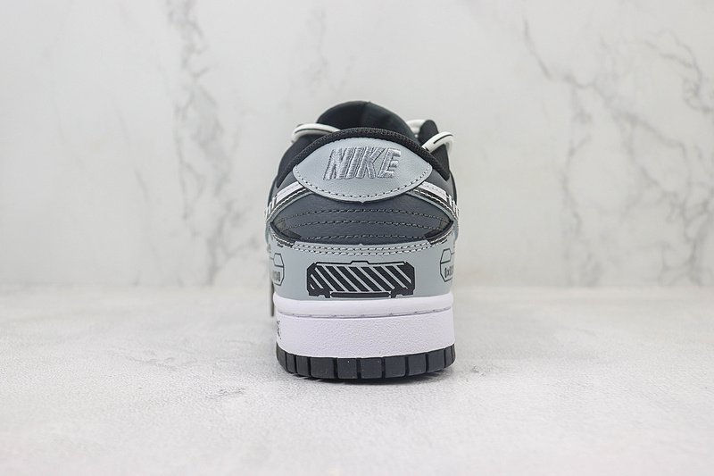 Nike Dunk Low Custom "Space Time" фото № 9