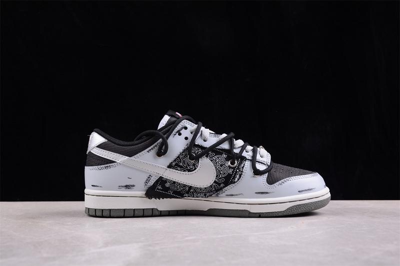 Poker Cards x Nike Dunk Low "Black/Gray" фото № 7