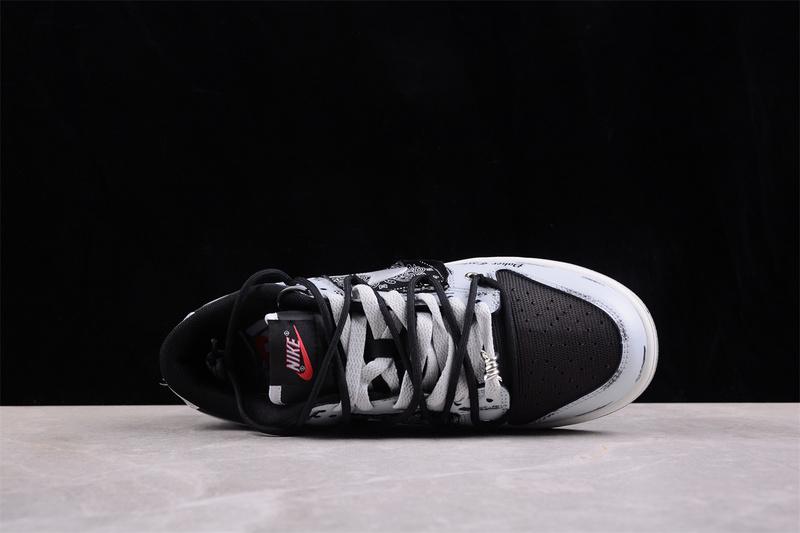Poker Cards x Nike Dunk Low "Black/Gray" фото № 8