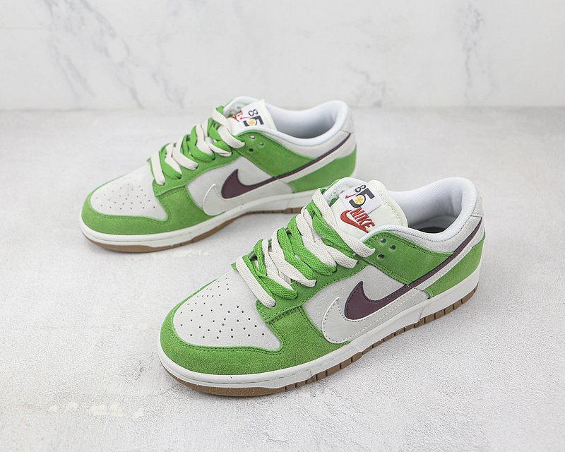 Nike Dunk Low SE 85 Double Swoosh "Hyper Green" фото № 5