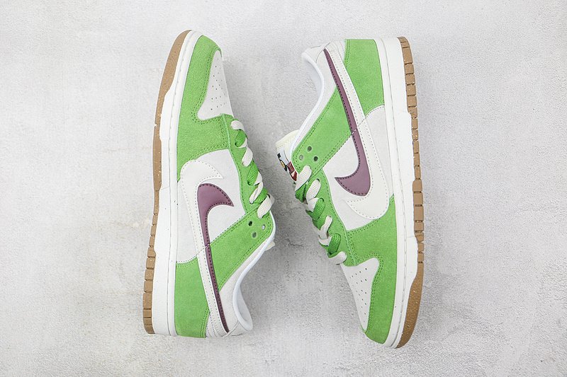 Nike Dunk Low SE 85 Double Swoosh "Hyper Green" фото № 7
