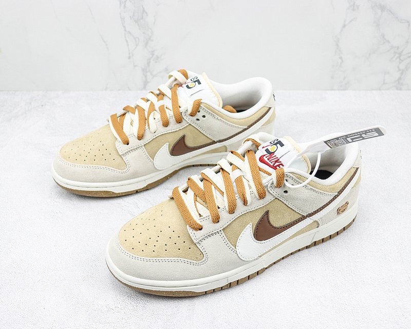 Nike Dunk Low SE 85 Double Swoosh "Bear Beige" фото № 5