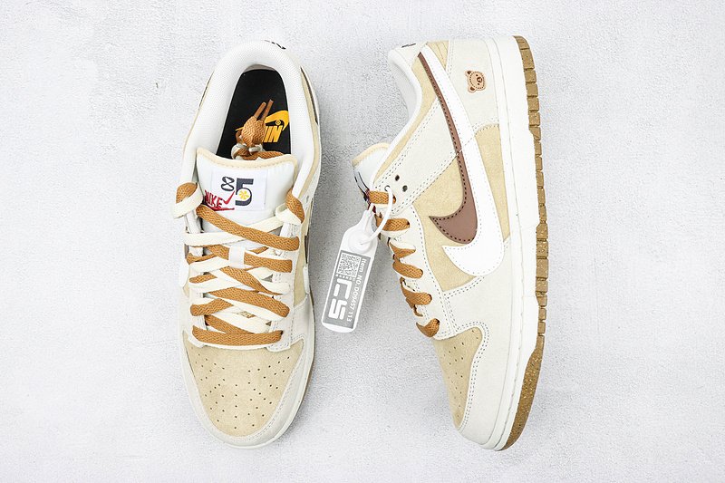 Nike Dunk Low SE 85 Double Swoosh "Bear Beige" фото № 6