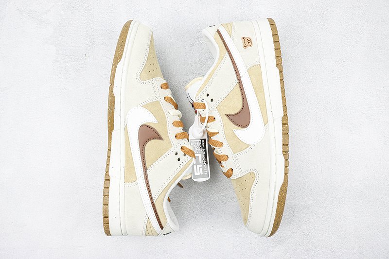 Nike Dunk Low SE 85 Double Swoosh "Bear Beige" фото № 7