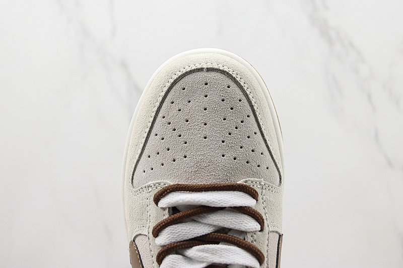 Nike Dunk Low SE 85 Double Swoosh "Grey Brown" фото № 3