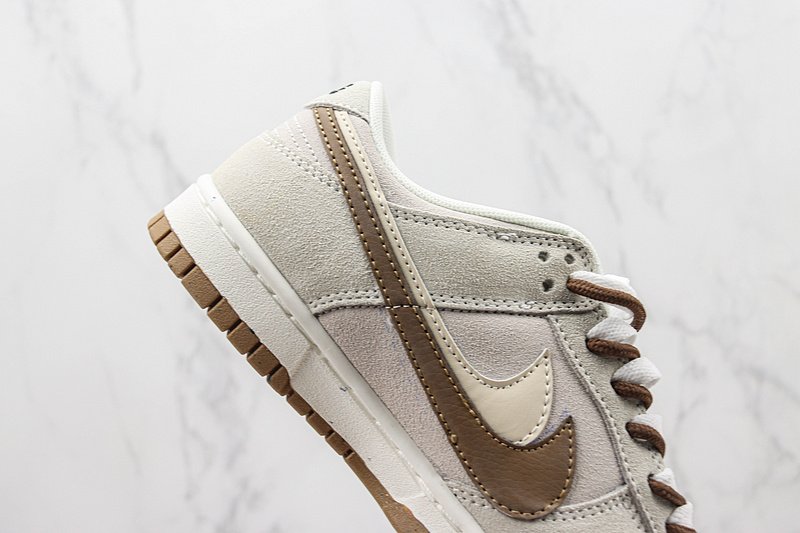 Nike Dunk Low SE 85 Double Swoosh "Grey Brown" фото № 4