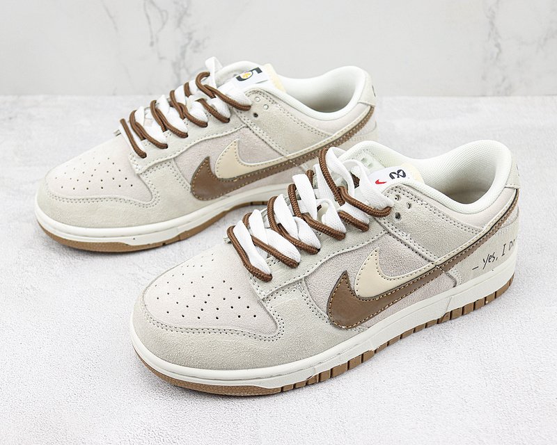 Nike Dunk Low SE 85 Double Swoosh "Grey Brown" фото № 5