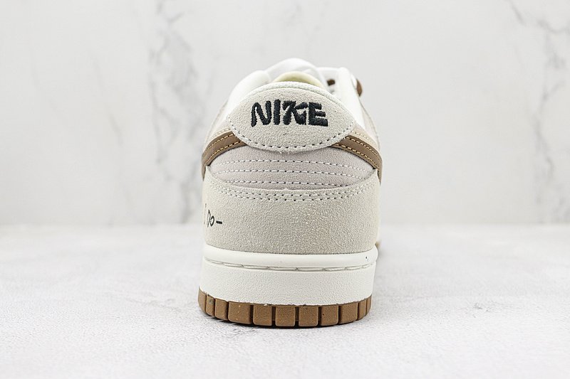 Nike Dunk Low SE 85 Double Swoosh "Grey Brown" фото № 8