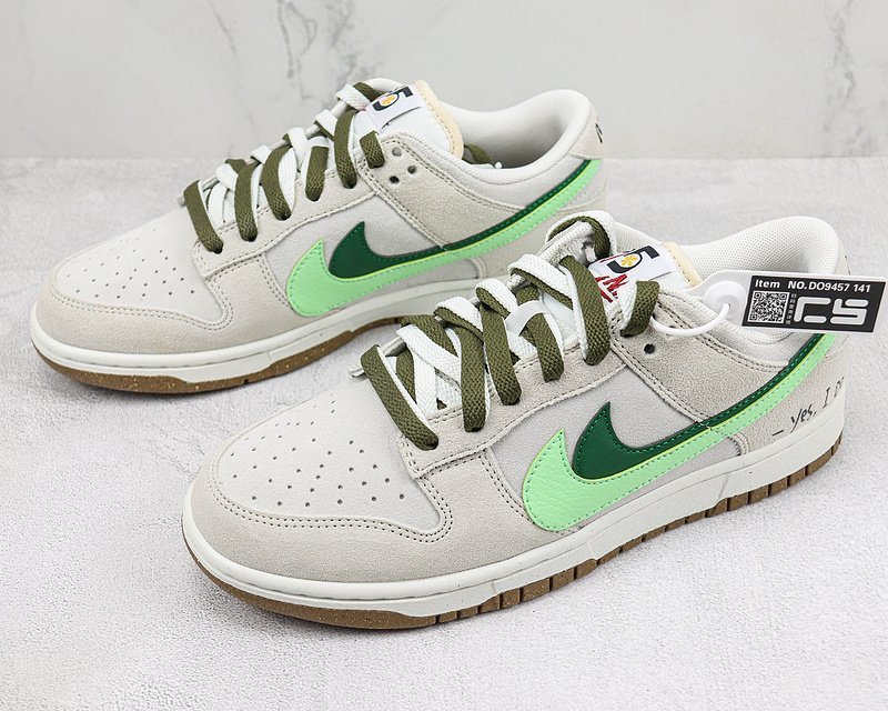 Nike SB Dunk Low "85 Grey Green" фото № 5