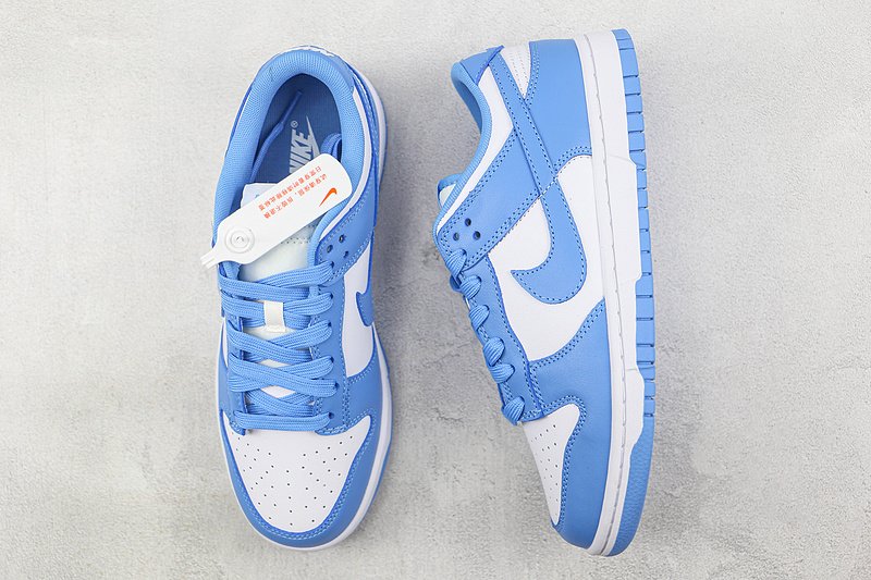 Nike Dunk Low "UNC" фото № 6