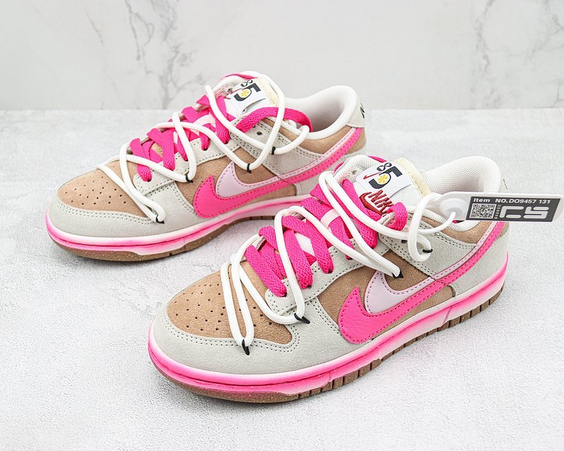 Nike SB Dunk Low "85 Pink/Brown/Black" фото № 5