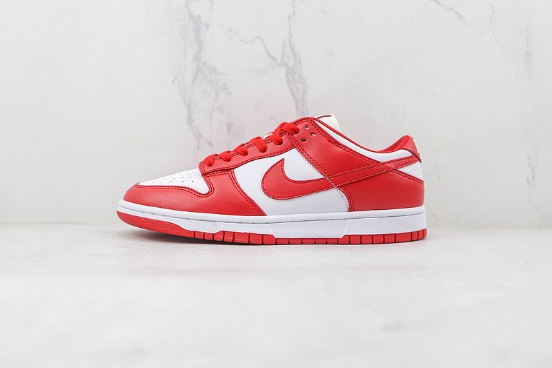 Nike Dunk Low SB "White/Red" фото № 2